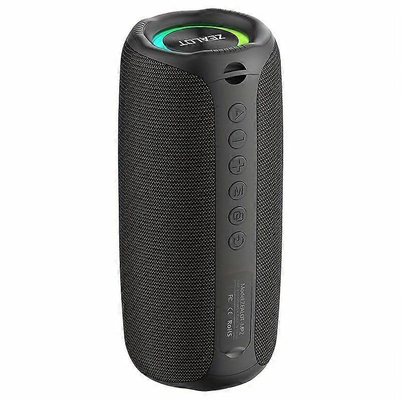 Enceinte Sans Fil Portable 20 W Avec Éclairage Rgb, Batterie 3600 Mah, 8 H D'Autonomie, Bluetooth, Usb/sd/aux, Appairage En Chaîne Tws Pour La Maison, La Voiture, Le Camping Et Les Fêtes.
