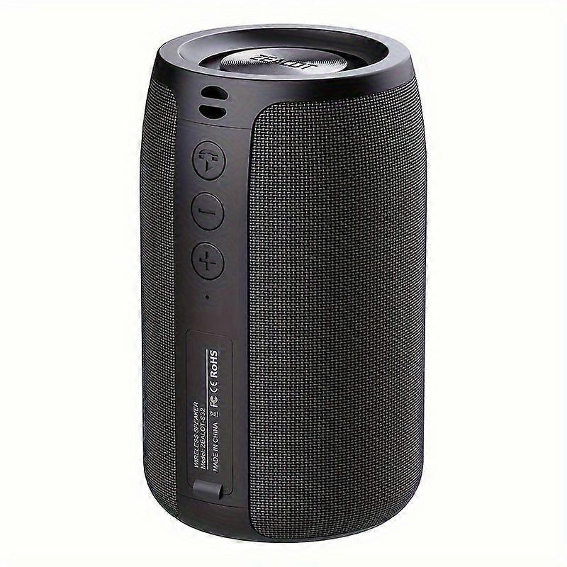 Enceinte Sans Fil Portable 10 W Avec Basses Profondes, Appairage Tws, Batterie 1800 Mah, 8 Heures D'Autonomie, Caisson De Basses Sur Pied, Entrées Tf/usb Et Auxiliaire