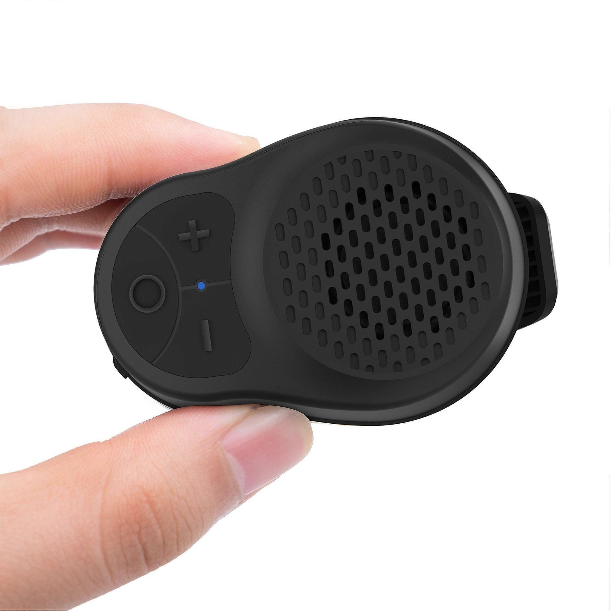 (blackandblack) Enceinte Portable Sans Fil Avec Clip, Mini Micro Intégré, Étanche Ipx5, Autonomie De 15 Heures, Idéale Pour Les Chantiers, La Course À Pied, Le Vélo Et La Randonnée.
