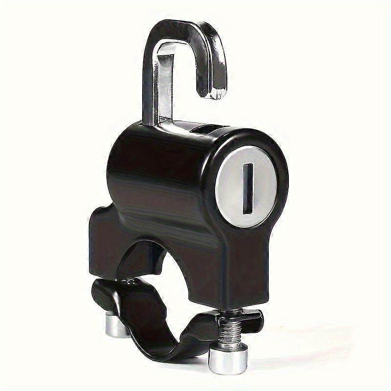 Antivol De Casque De Moto Avec Serrure À Clé Et Vis Réglable, Pince De Sécurité Légère En Alliage D'Aluminium Pour Vélo Et Scooter, 1 Pièce