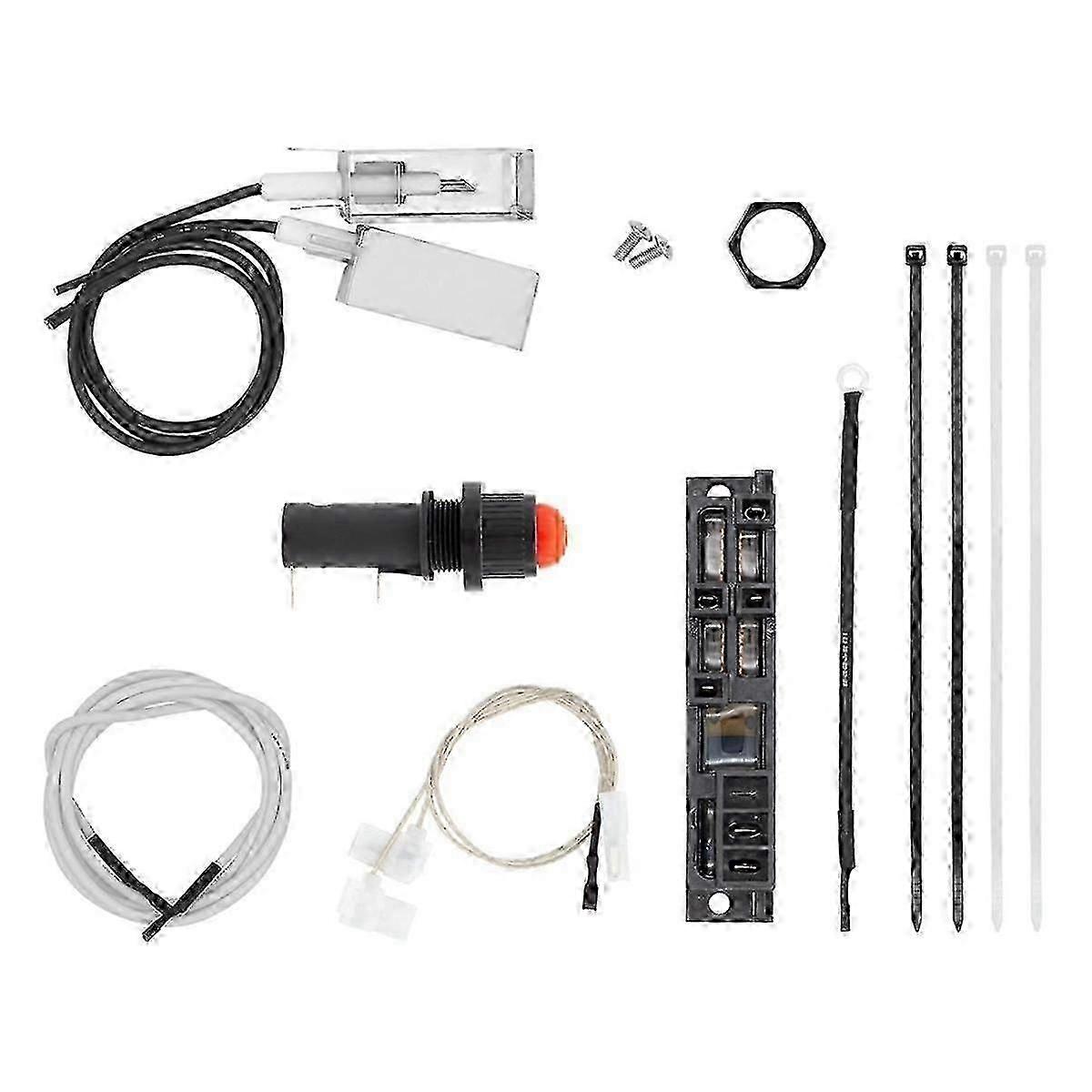 Kit D'Allumage Pour Barbecue Summit Silver B À 4 Brûleurs (réf. 42322) : Comprend Un Module, Des Câbles Et Un Générateur D'Étincelles.