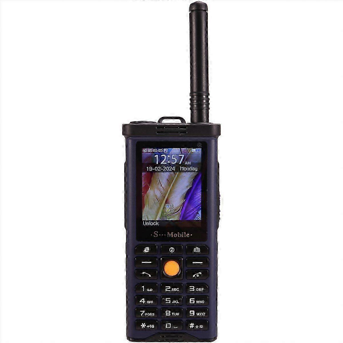 Antenne Robuste Pour Téléphone Portable D'Extérieur, Grande Puissance Et Longue Durée De Veille - Bleu Foncé, Haute Qualité