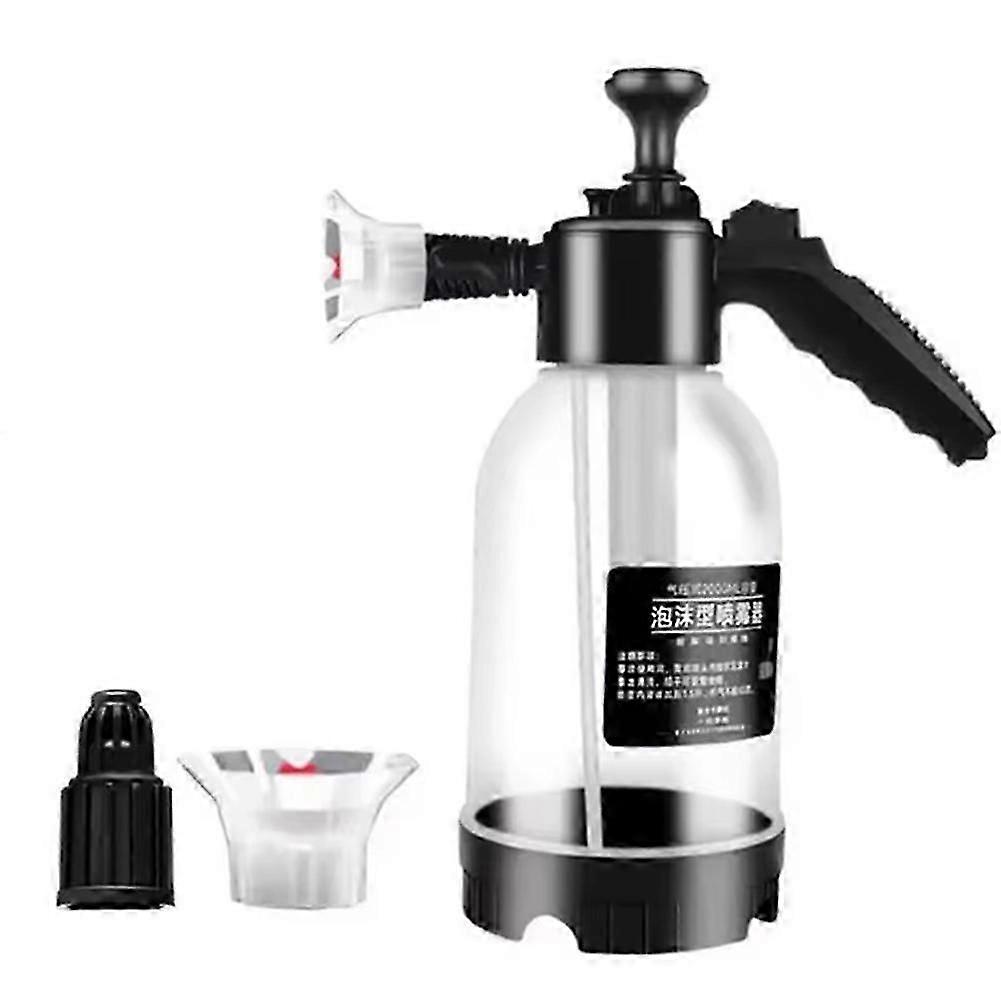Pulvérisateur De Mousse Pour Lavage Auto, Flacon Pulvérisateur Manuel À Pression D'Air, Jet D'Eau, Shampoing Mousse Auto, Flacon Pulvérisateur À Pression D'Air, Blanc Fdq