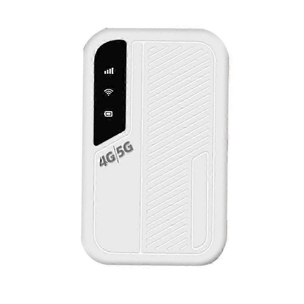 Point D'Accès Wi-fi De Voyage 4g/5g, Connexion Stable 300 Mbps, Emplacement Sim, Compatible Avec 10 Appareils, Batterie 3000 Mah, Compatibilité Universelle Fdq