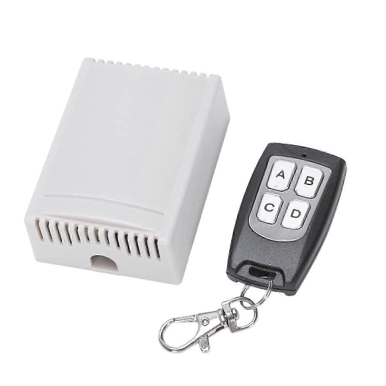 Émetteur Et Récepteur De Télécommande Sans Fil Rf 4 Canaux 12 V Cc, Portée 200 M