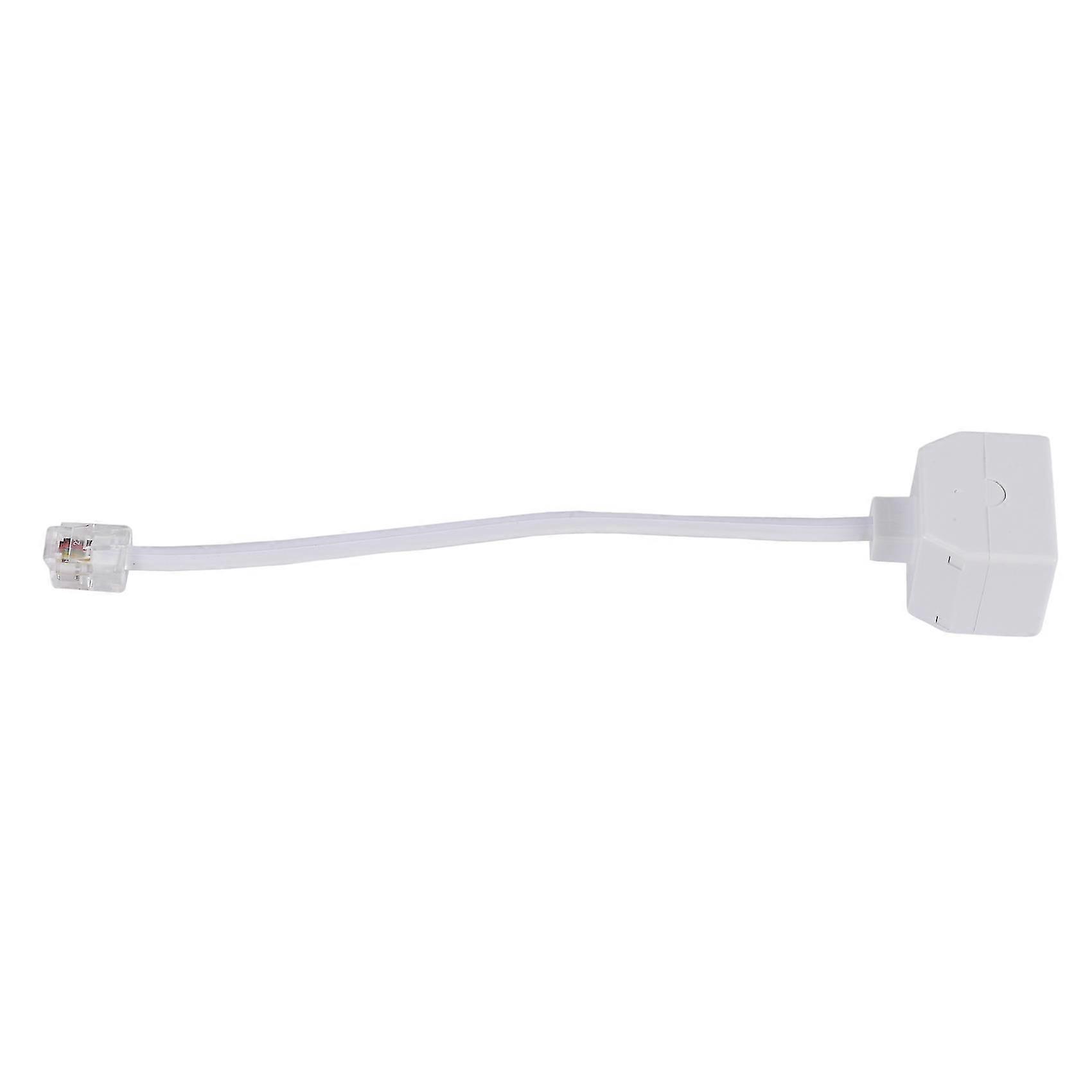 Répartiteur Téléphonique Rj11 6p4c, 1 Mâle, 2 Femelles - Blanc