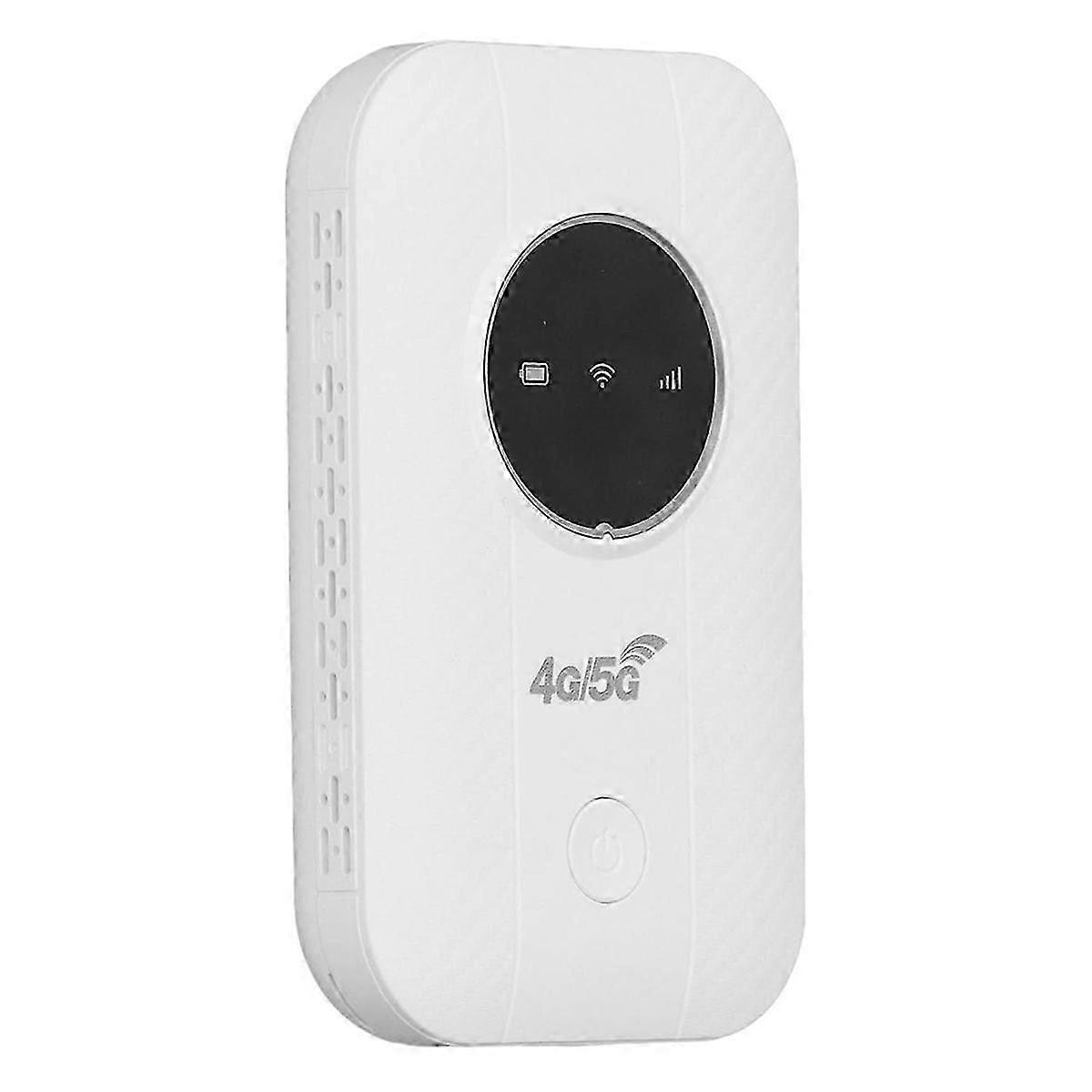 Modem-routeur Lte 4g/5g, Point D'Accès Wi-fi 300 Mbps Jusqu'à 10 Appareils, Emplacement Pour Carte Sim, Batterie 2100 Mah, Idéal Pour Les Voyages (rk).