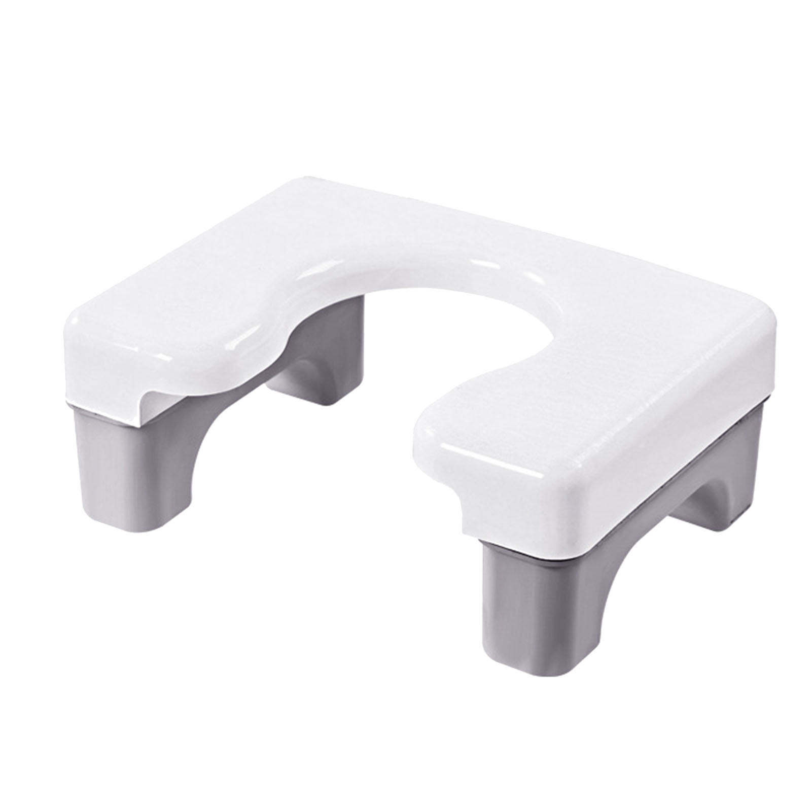 Tragbarer Toilettenhocker Im Türkischen Stil, Hygienischer, Rutschfester Badezimmerhocker, Niedriger Multifunktionaler Toilettenstuhl, Grau, Kinderversion.