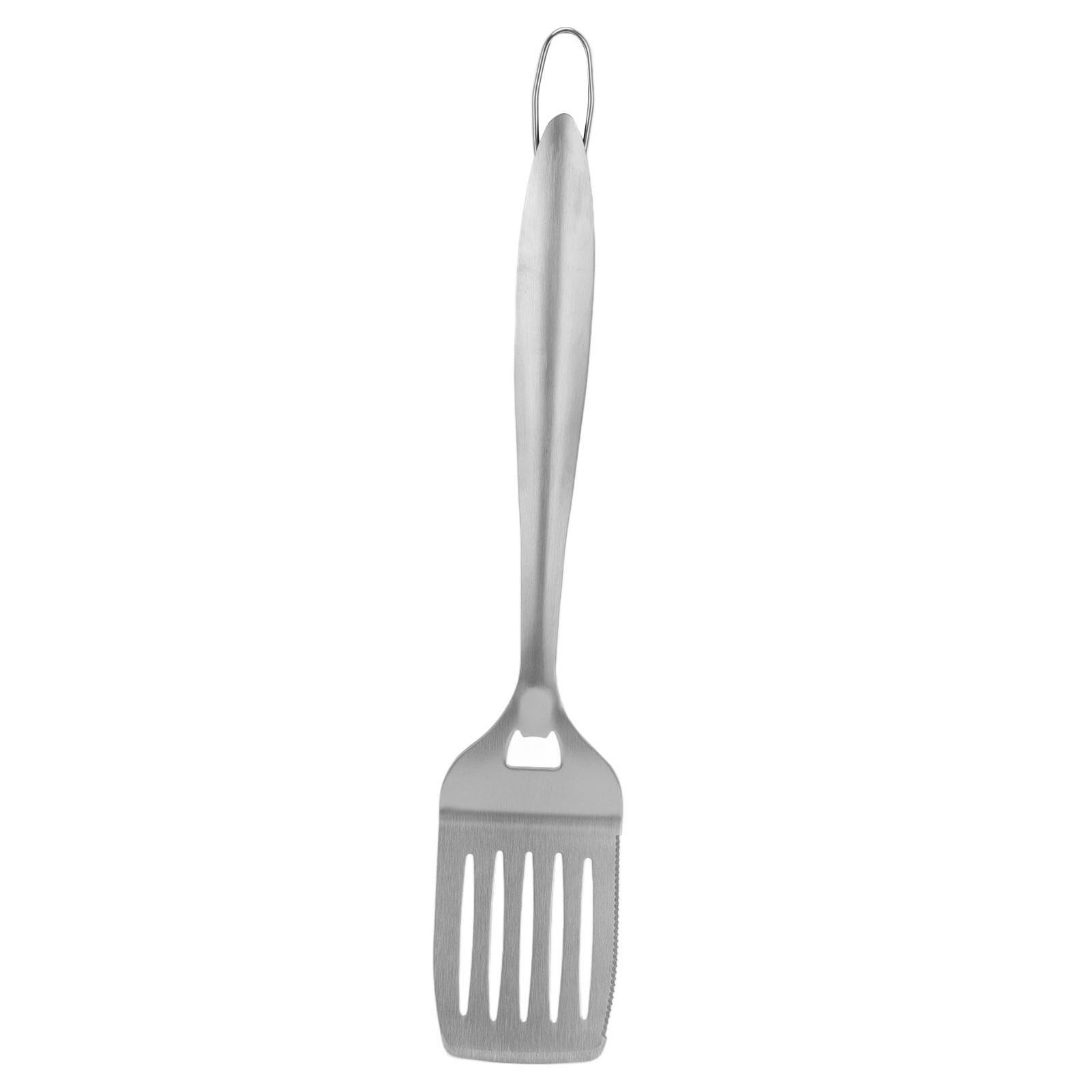 45 Cm Langer Grillspatel Aus Edelstahl. Antihaftbeschichtete Küchenspatel Aus Edelstahl Mit Langen Griffen.