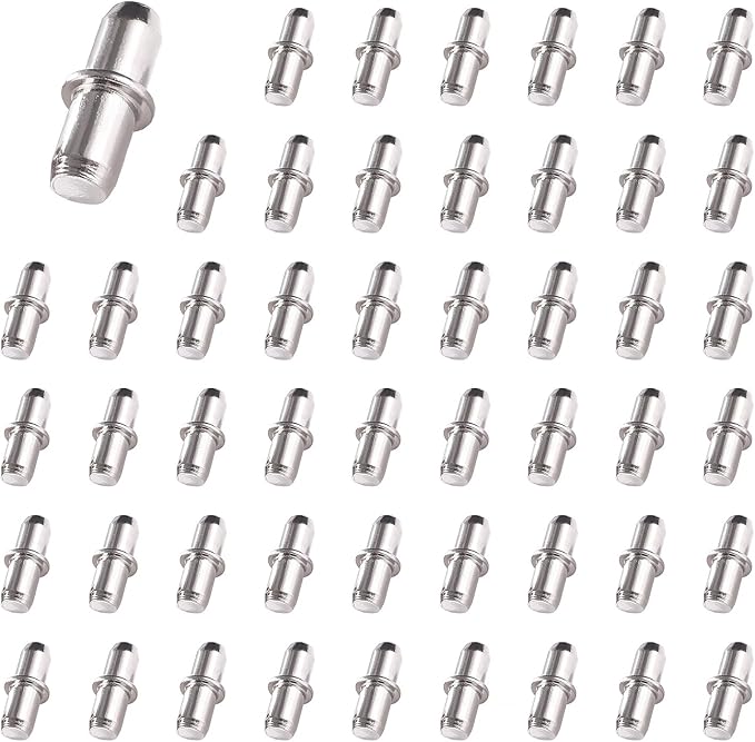 50 Stück 16x5 Mm Regalstifte, Regalstützstifte, Für Küchenschränke Und Bücherregale