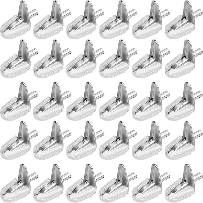 Set Mit 30 3 Mm Glasregalhalterungen Für Regale, Bücherregale, Möbel