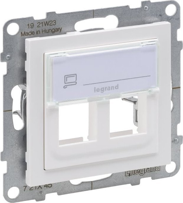 Adapter Legrand Keystone 721145 Dual Funktion Weiß