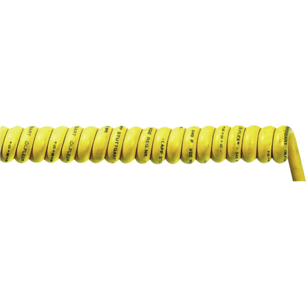 Lapp Ölflex Spiral 540 P Flexibles Gelbes Spiral-kabel 700-2000 Mm