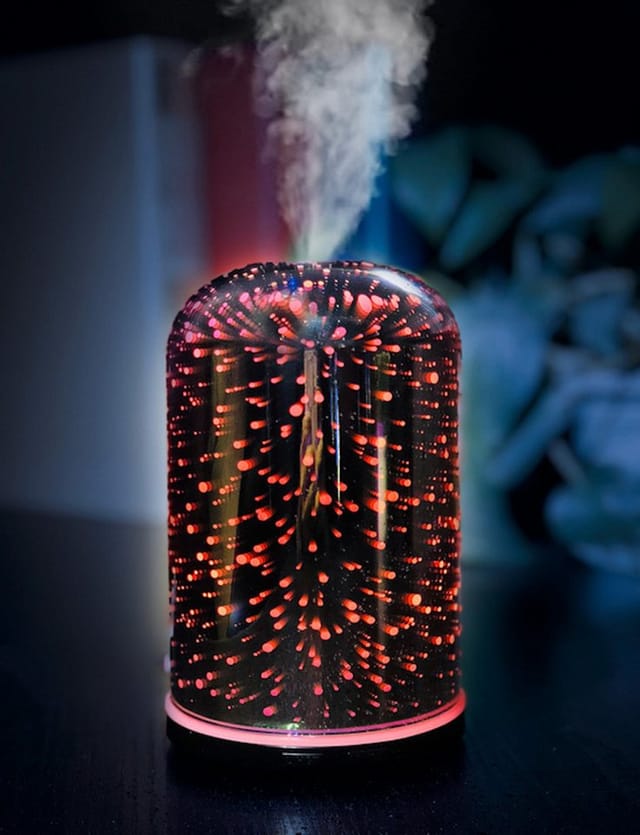 Glas Aroma Diffusor 120 Ml, Led