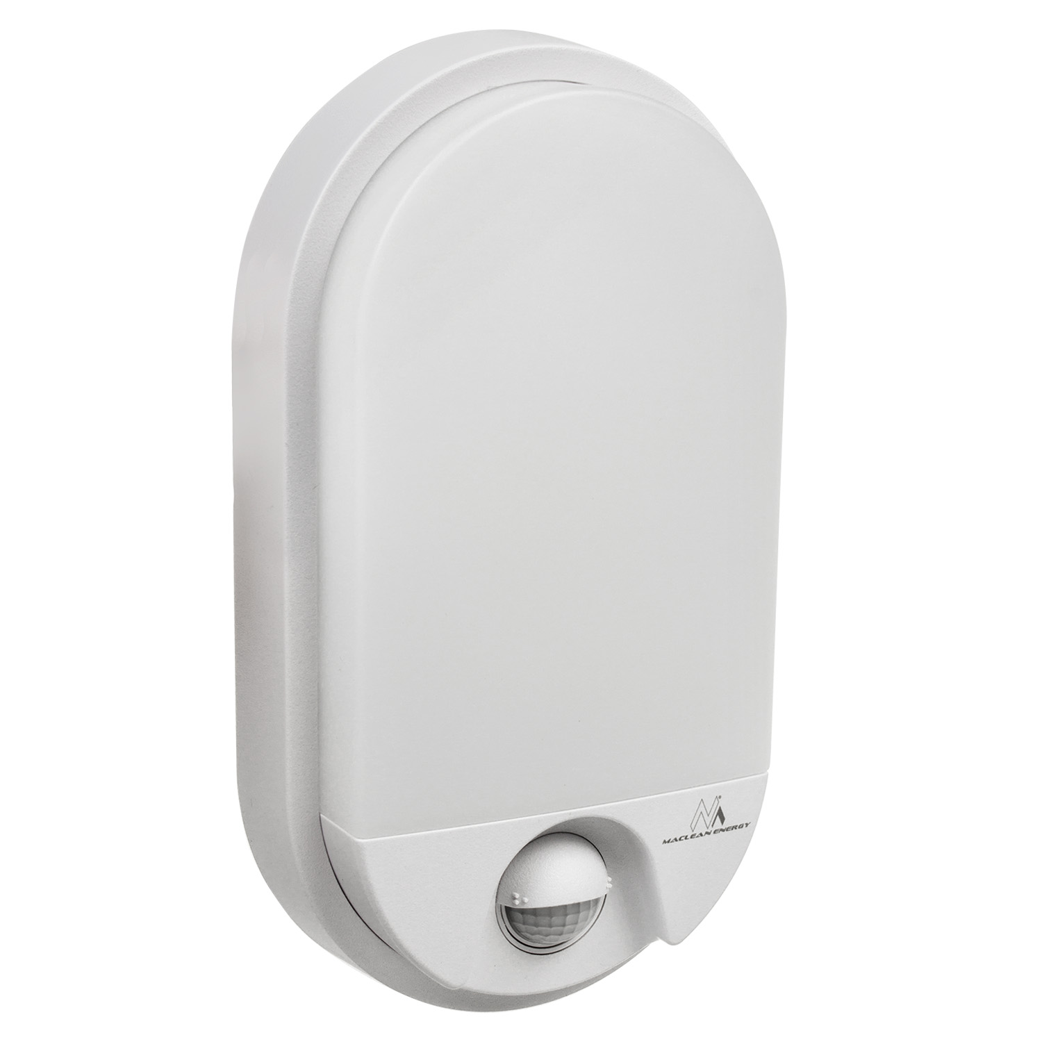 Maclean Mce340 Led-lampe Mit Infrarot-bewegungssensor Wandleuchte Innen-/ Außenbeleuchtung 1100lm 15w Ip54 (weiß)
