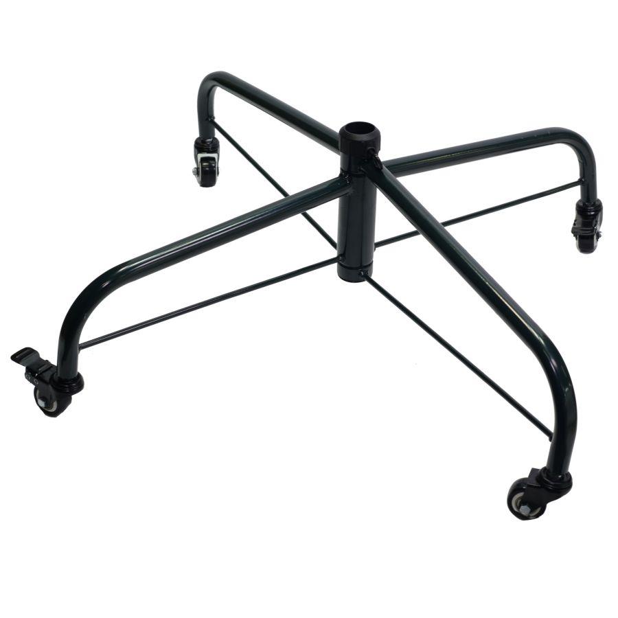 Magiedinatale - Baumbasis Nur Schwarze Metallbasis Mit Rädern Cm60