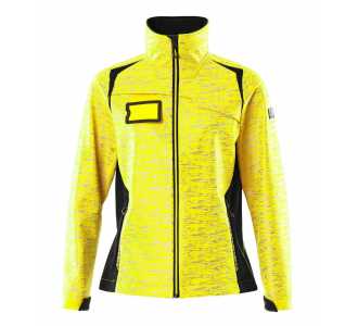 Accelerate Safe Damen Softshell Jacke M. Reflexeffekten 19212-291-1709 Gr. S Hi-vis Gelb/schwarz - Hi-vis Gelb/schwarz - Mascot