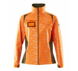 Mascot Mascot® Accelerate Safe Damen Softshell Jacke M. Reflexeffekten 19212-291-1433 Gr. Xl Hi-vis Orange/moosgrün