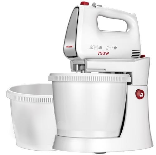 Küchenmaschine Mit Schüsseln Mpm Mmr-22z 750w 5 Geschwindigkeiten 3l