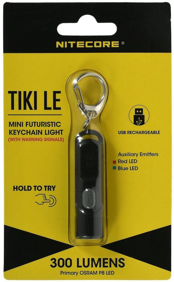 Nitecore Tiki Le Schwarze Hand-taschenlampe Led