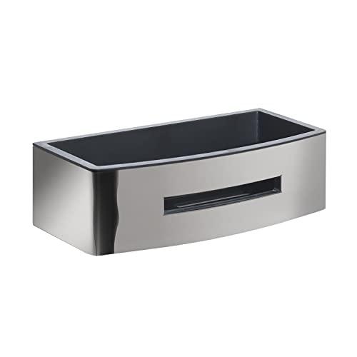 Gedy Poseidon Duschhalter Chrom Und Schwarz Elegant