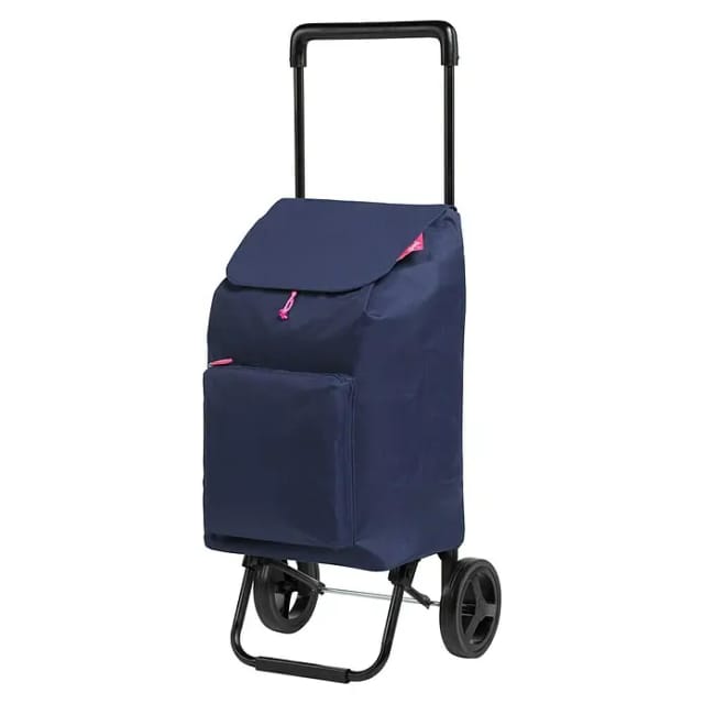 Gimi Argo Einkaufstrolley Blau 45 Liter Faltbar