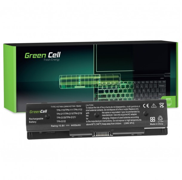 Green-cell Hp Pi06 Batterie Schwarz 4400 Mah 10,8 V