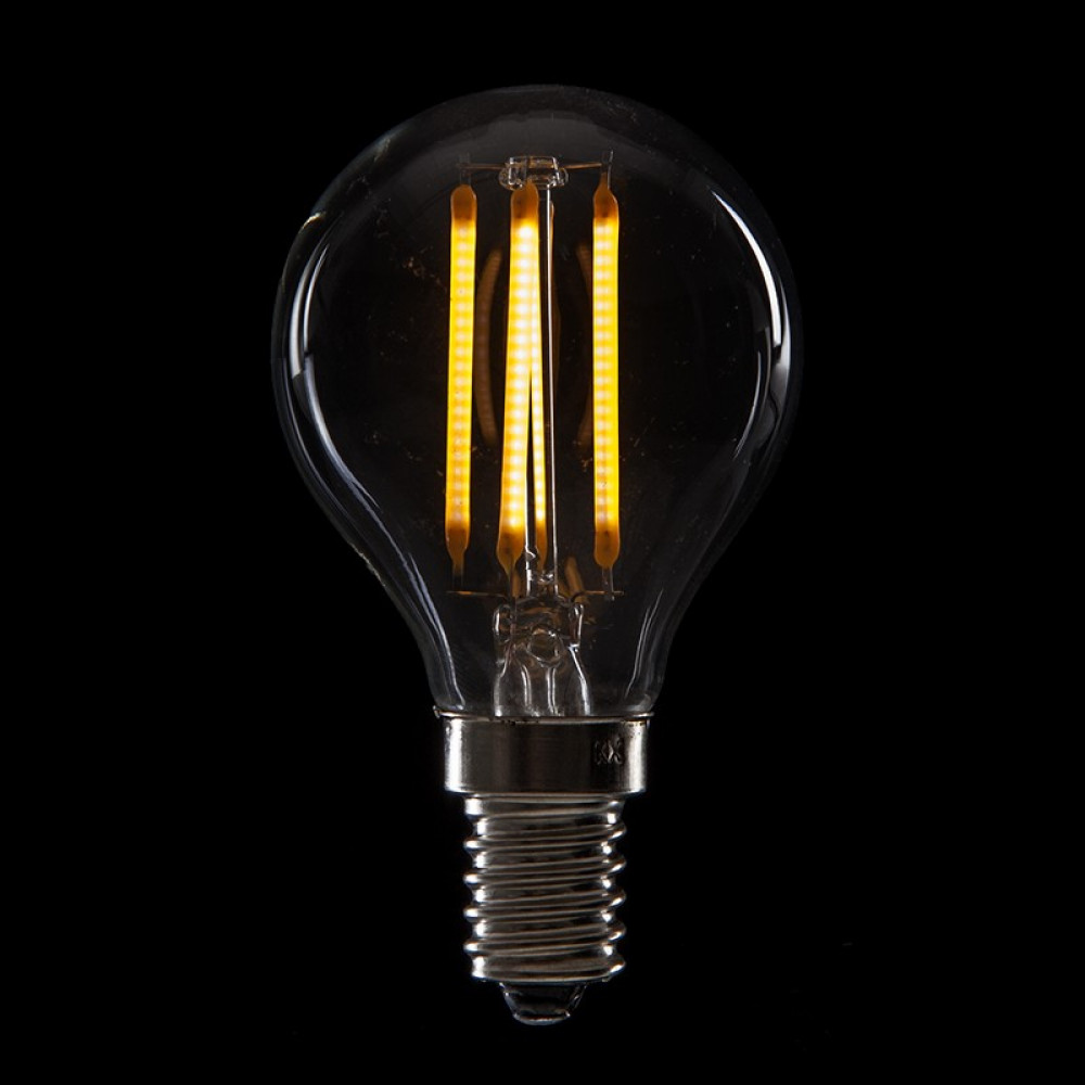 Greenice - Led-glühbirne E14 4w 288lm 2000ºk Filament G45 40.000h [wo-lf-g45-e14-4w-ww]
