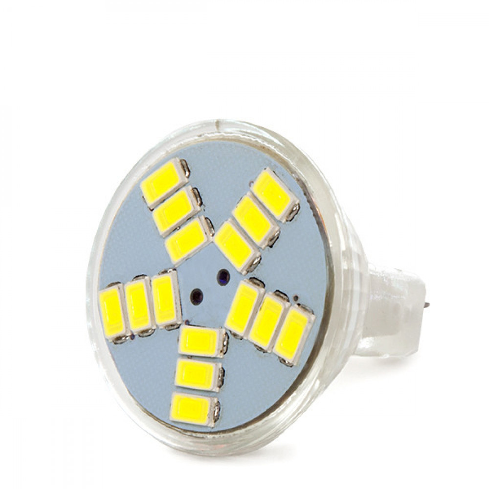 Greenice - Gu4 Led-glühbirne 2,5 W 180 Lm 6000 °k Mr11 40.000 Std. [ca-mr11-gu4-2.5w-cw]