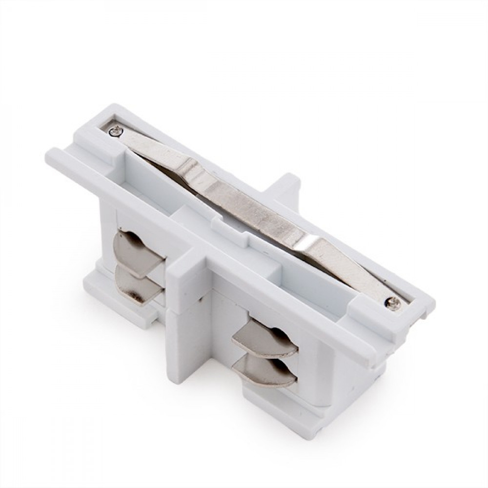 Straight Connector 3-phasen-schiene Weiß