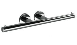 Touch Doppelrollenhalter Chrom