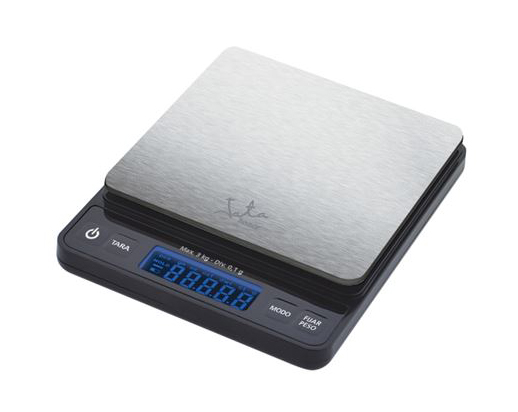 Elektronische Küchenwaage Jata Haushalt 773/ Bis Zu 3kg/ Schwarz Und Grau