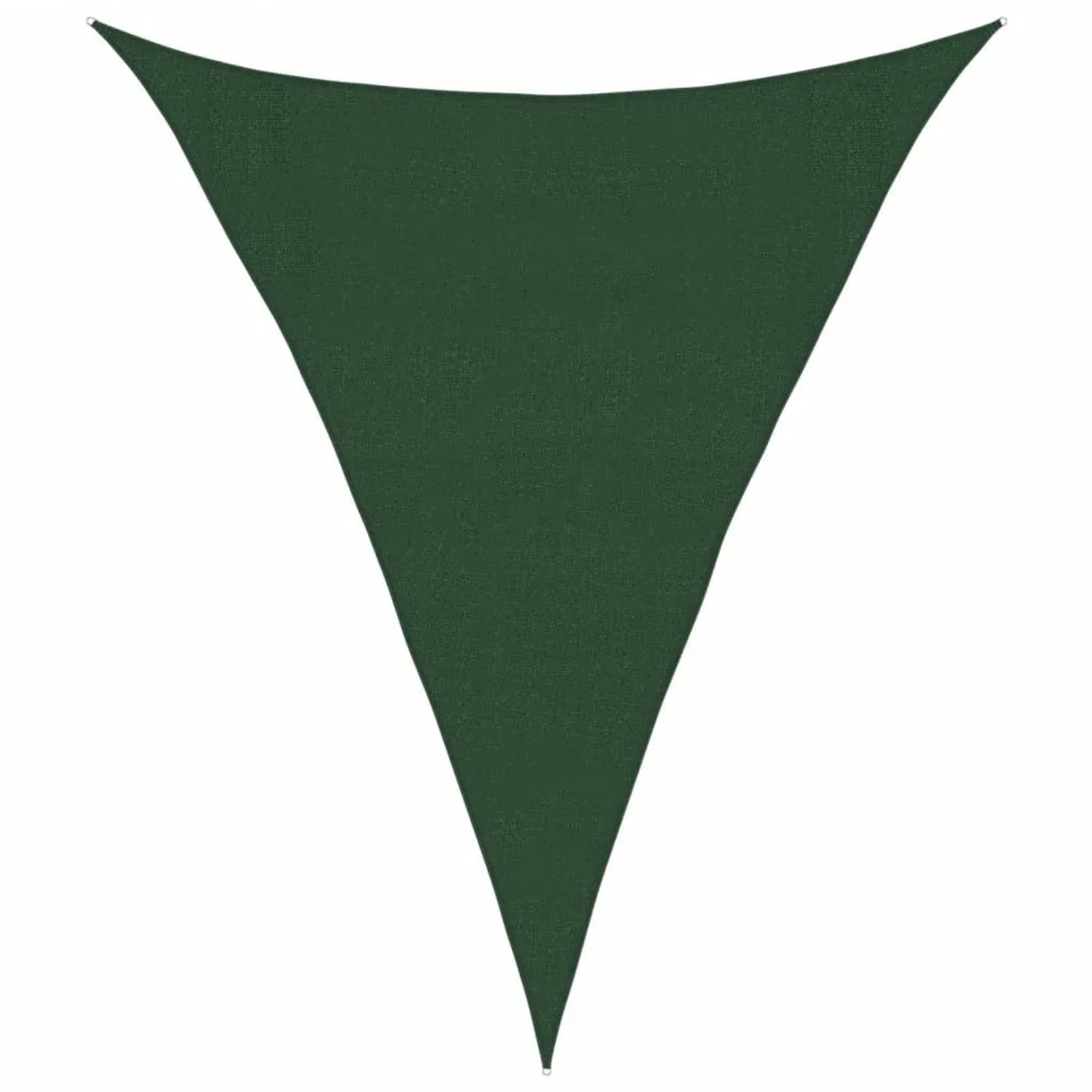 Sonnensegel 160 G/m² Dunkelgrün 3x4x4 M Hdpe Vidaxl