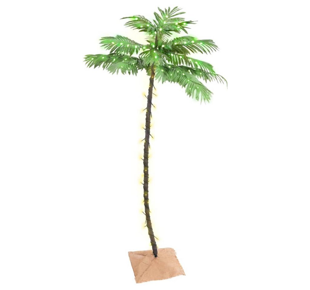 Künstliche Palme Mit 96 Leds Warmweiß 180 Cm - Vidaxl Bild 2