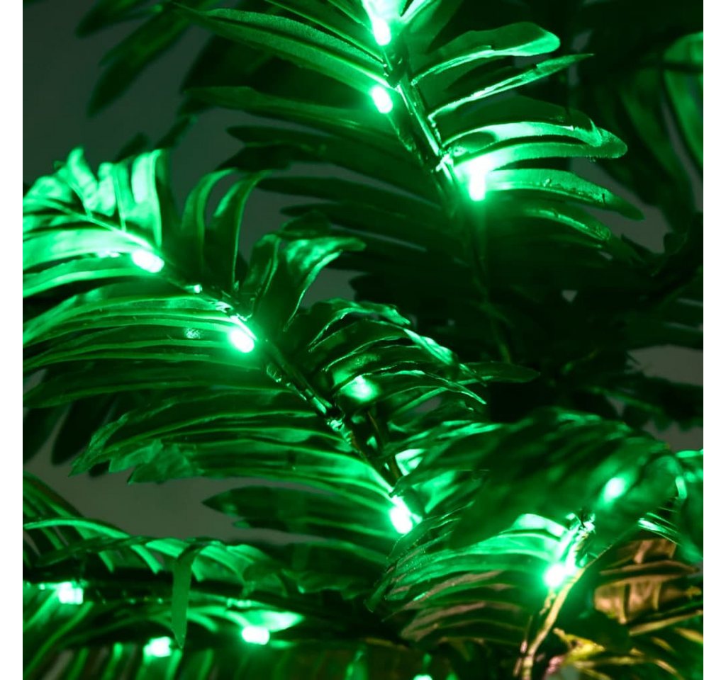 Künstliche Palme Mit 96 Leds Warmweiß 180 Cm - Vidaxl Bild 3