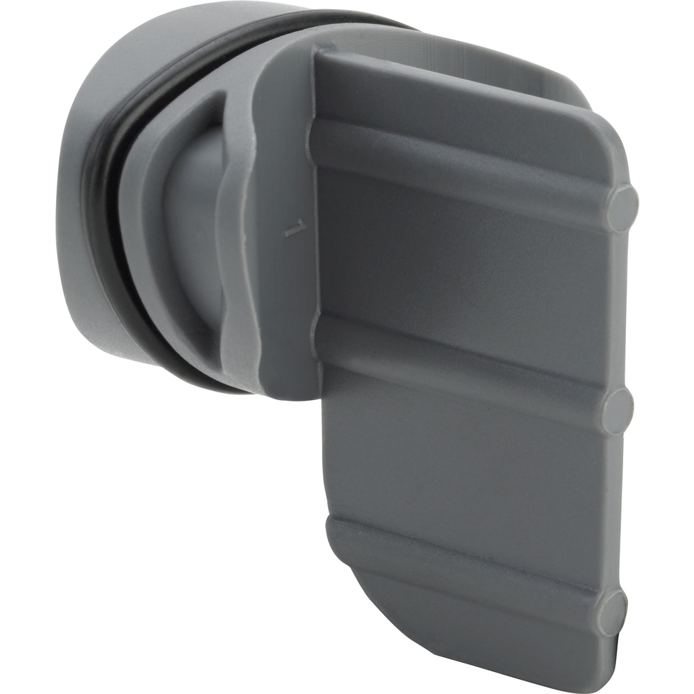 Stopfen 6963.93 In 30mm Kunststoff Grau