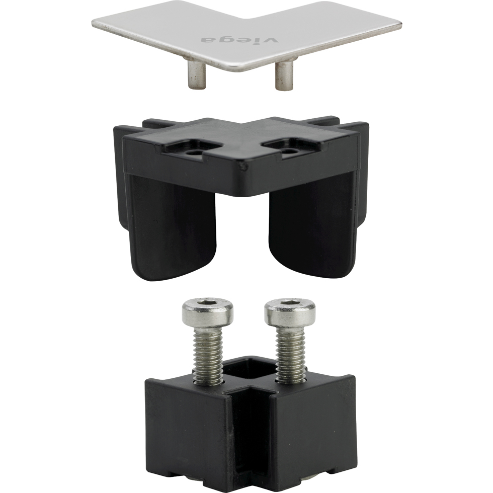 Viega Fertigbauset Advantix 4965.51 In Edelstahl Glänzend