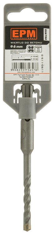 Sds+ Quatro Bohrer Für Beton 12260 - E-511-1226