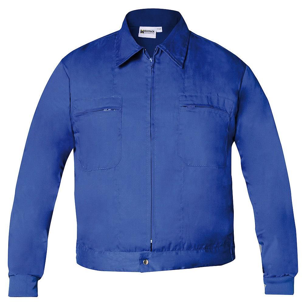 Blaue Arbeitsjacke Größe 58