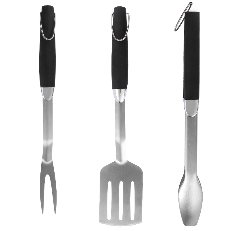 2-teiliges Grillzubehörset, Grillzange, Pfannenwender Und Gabel, Grillutensilienset, Grillwerkzeuge
