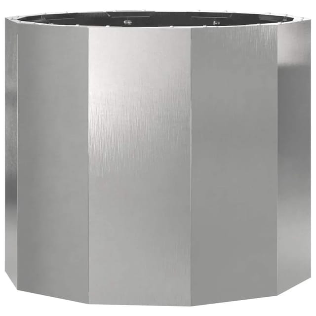 Pflanzkübel Silber 60 X 60 X 50 Cm Edelstahl Vidaxl