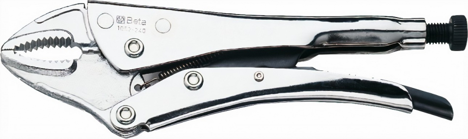 Beta 1052/140 Verstellbare Selbstsichernde Zange Mit Konkaven Backen 140 Mm