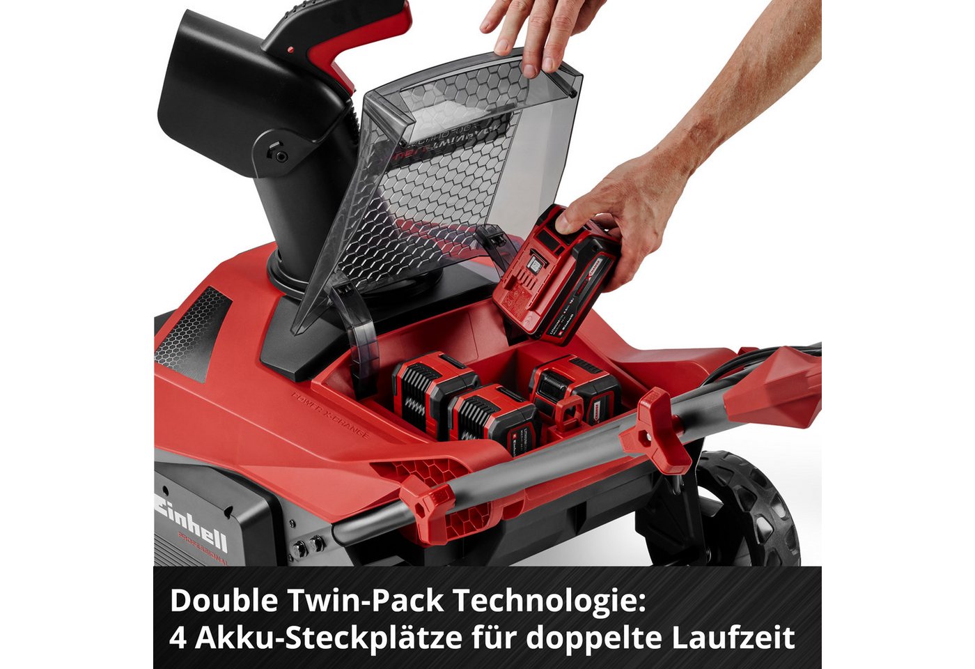 Einhell Professional Akku-schneefräse Gp-st 36/53 Li E Bl-solo Power X-change (36 V, Brushless, 53 Cm Arbeitsbreite, Max. 33 Cm Schneehöhe, Inkl. Reinigungsspatel, Ohne Akku) Bild 3