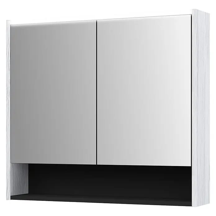 Jokey LED-Spiegelschrank Prent (B x H: 79,3 x 72 cm, Holz, Weiß Vintage)