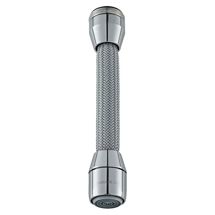 Neoperl Strahlregler Cascade (5,7 l/min, Gewinde: M22/M24, mit Hahnschlauch)