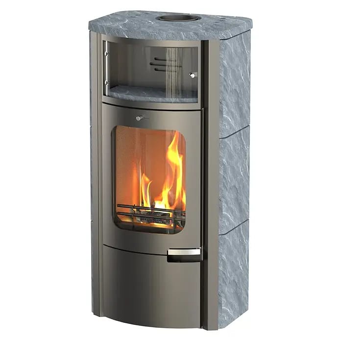 Kaminofen Prestige (7 kW, Raumheizvermögen: 200 m³, Material Verkleidung: Speckstein)