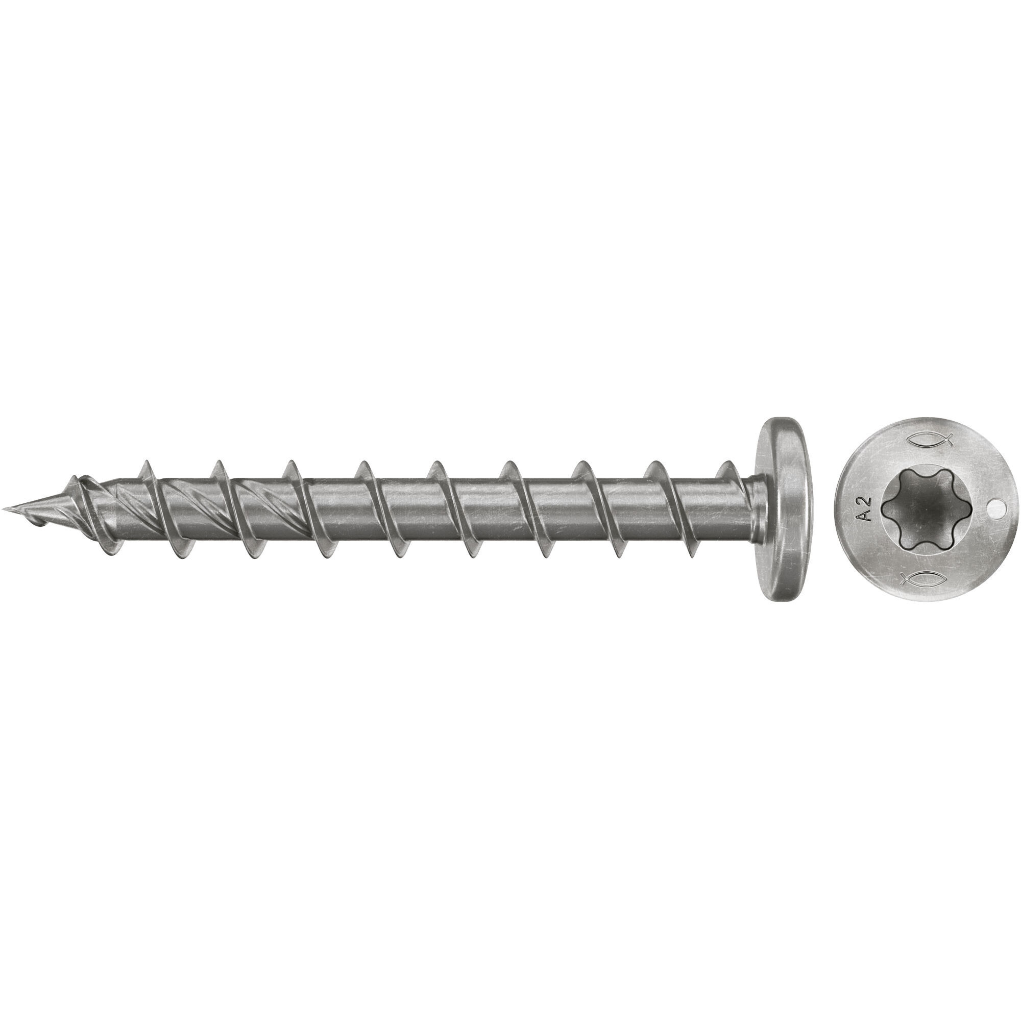 Spanplattenschraube PowerFast II 6,0x50 Halbrundkopf TX