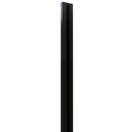 Mr. GARDENER Wandanschlussprofil »Turino/Donatus«, 25x68x2000 mm (BxTxH), anthrazit f. Turino/Donatus - schwarz
