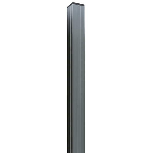 Mr. GARDENER Alu-Pfosten »Turino, Donatus«, Aluminium, BxLxT: 6,8 x 180 x 6,8 cm - silberfarben