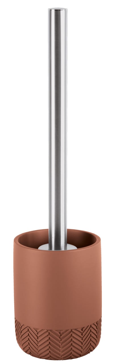 Kleine Wolke WC-Bürstenhalter Herringbone terrabraun